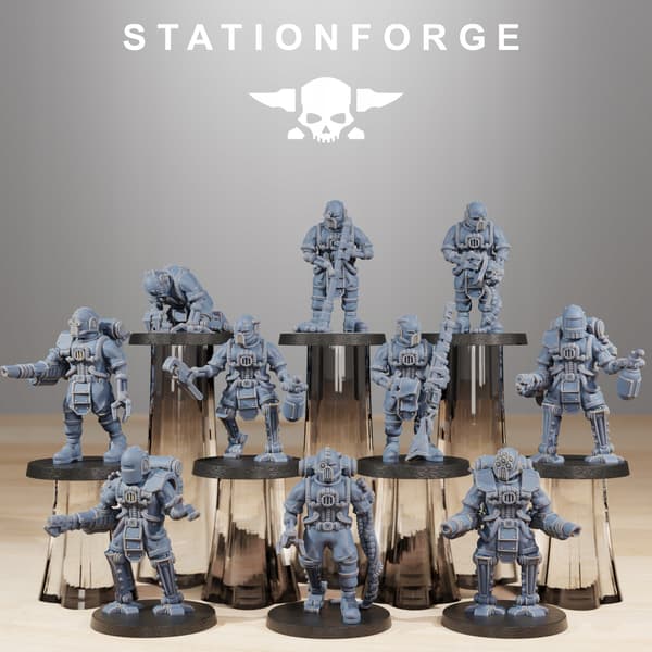 Scavenger Cyborgs – Station Forge – Minifaktura