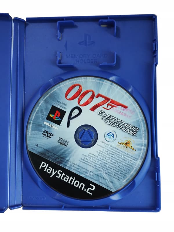 THE JAMES BOND 007: EVERYTHING OR NOTHING GAME FOR THE PS2