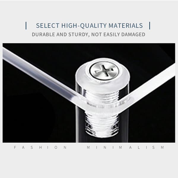 Acrylic display stand for collectables – Decoration and organiser – Clear