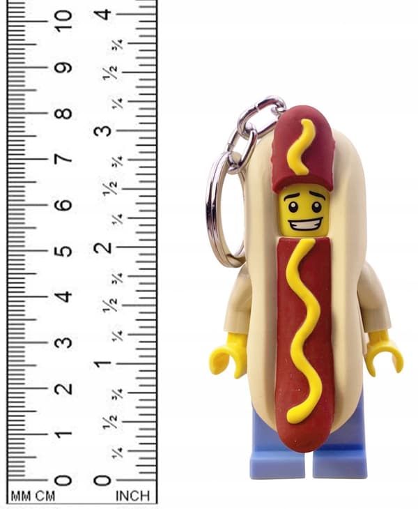LEGO LED TORCH KEYRING – HOT DOG KEYRING