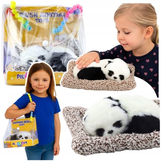 SLEEPING PANDA ON A CUSHION – FIGURINE