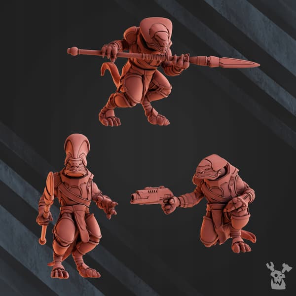 Primitive Hunters Tribe x4 DakkaDakkaStore