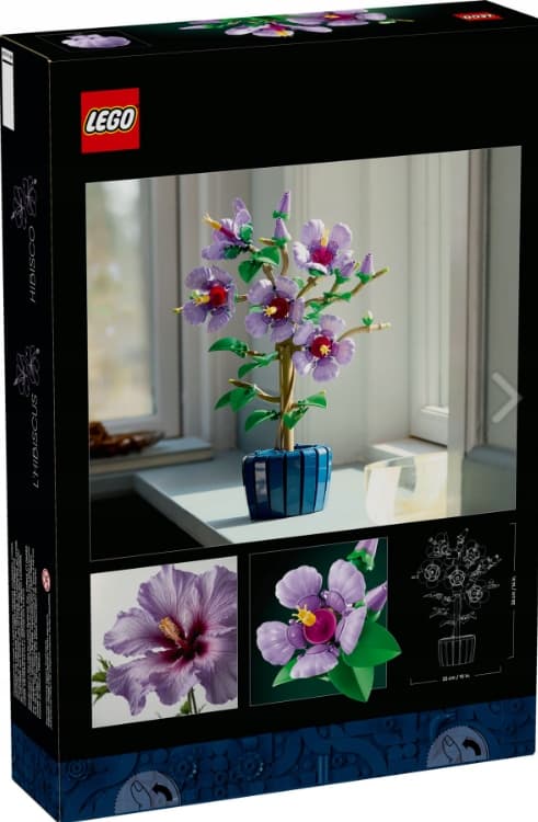 LEGO Botanical Collection 10372 – Hibiscus: SPRING WOMEN’S DAY