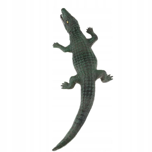 Plastic model of a crocodile Action figure Toy Collectable zoo display set