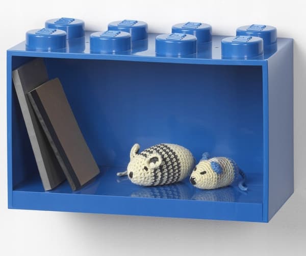 LEGO brick-shaped shelf 41151730, red