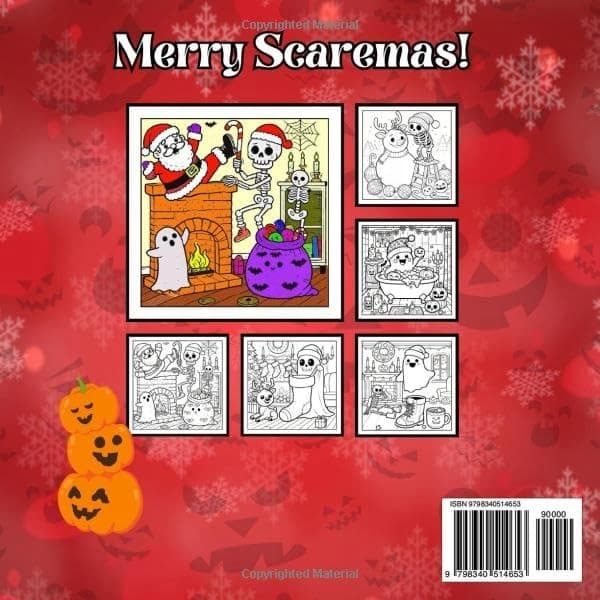 Cute Halloween Colouring Book
