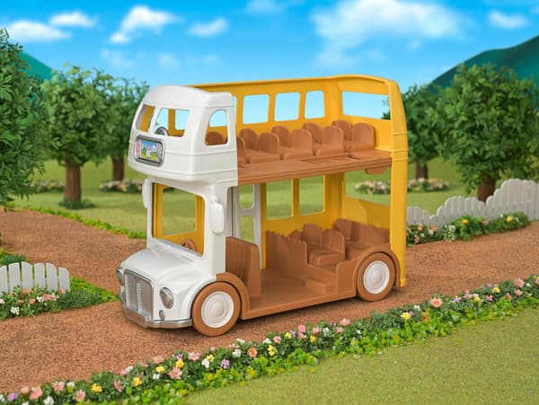 Double-decker nursery bus
