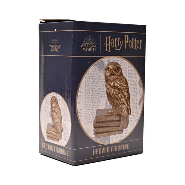 Harry Potter Hedwig Gold Figurine, 20 cm