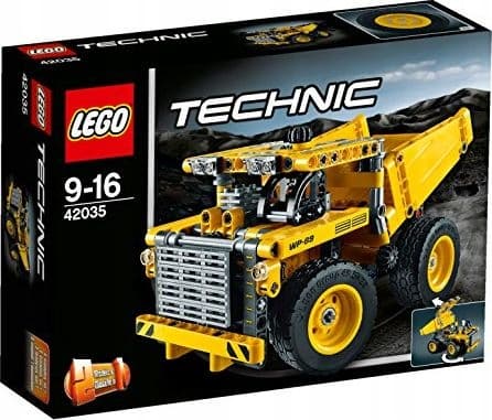 LEGO TECHNIC 42035 2-in-1 Mining Truck and Bulldozer