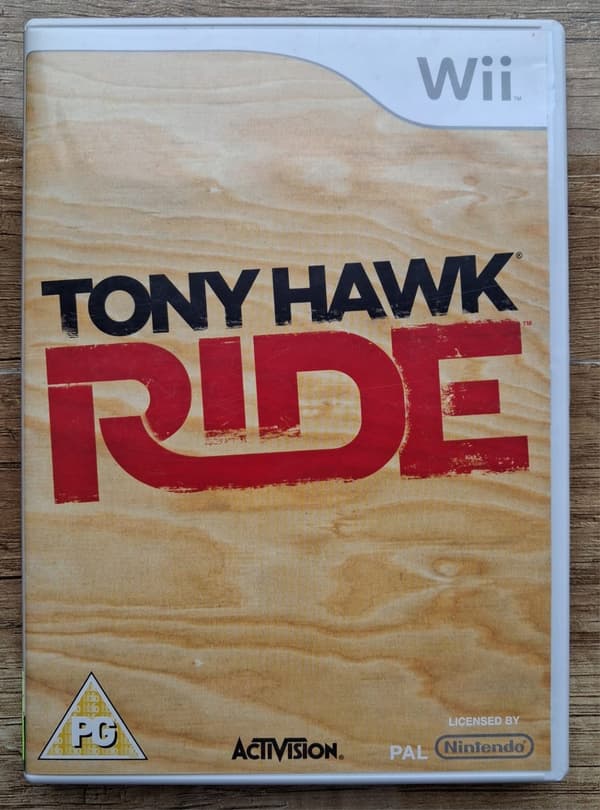 Tony Hawk’s Ride – a Nintendo Wii game