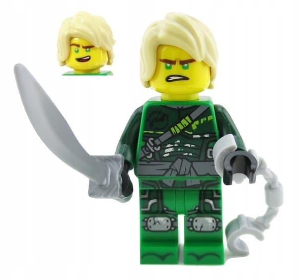Lego minifigure @@@ LLOYD THE GREEN NINJA @@@ from set 70651