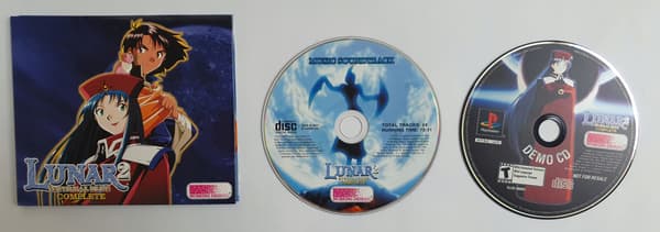 LUNAR 2 ETERNAL BLUE COMPLETE PSX PS1