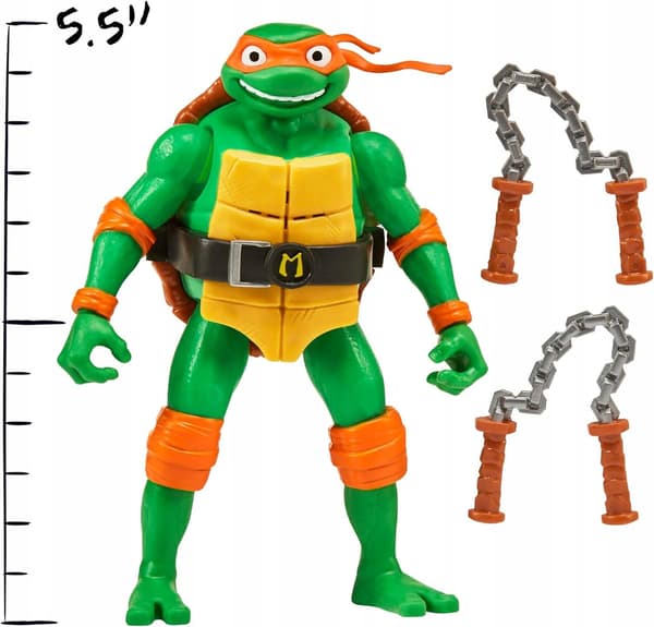 NINJA TURTLE FIGURES: MICHELANGELO SOUND FIGURE