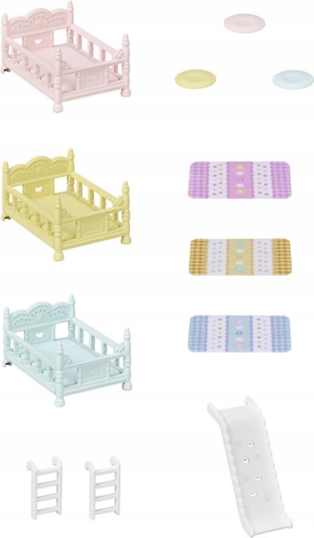 Sylvanian Families Triple Bed
