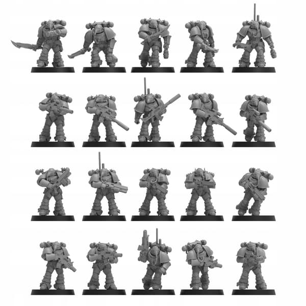 Perfect Sons Scout Elements x5 ThatEvilOne 28 mm