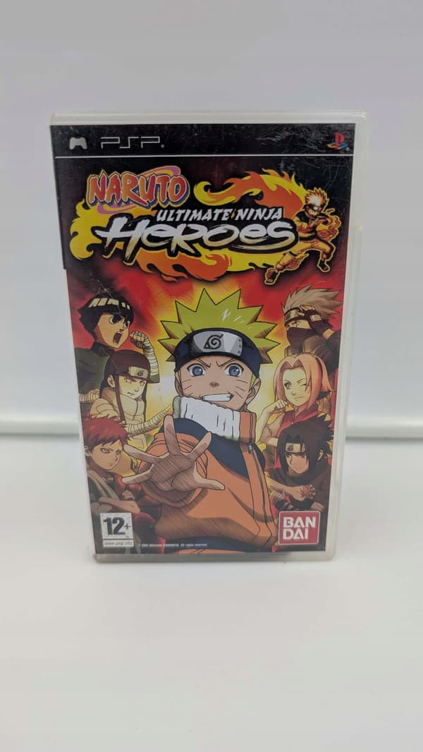 PSP NARUTO SHIPPUDEN ULTIMATE NINJA HEROES