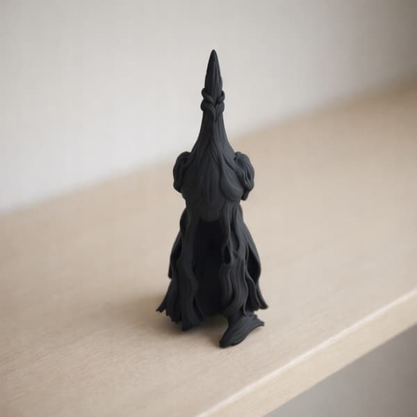 DECORATIVE PHOENIX FIGURINE ON A FLAME-SHAPED BASE – MANY COLOURS