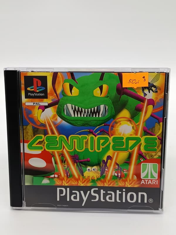 CENTIPEDE PlayStation (PSX) – Boxed – New replacement box