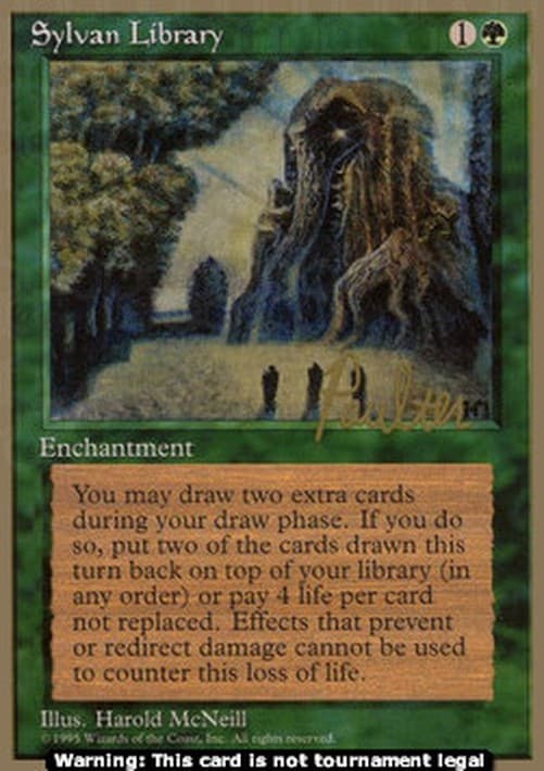 Magic: The Gathering Sylvan Library