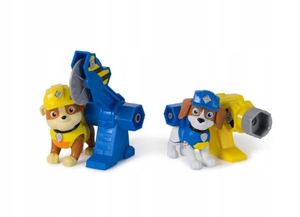 Paw Patrol Rubble Power Tool Pups Figure Set with Tools 6071661 9907