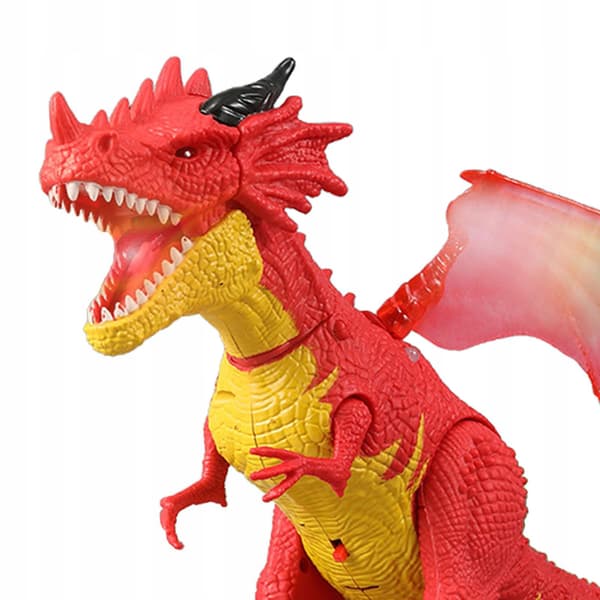 Electronic Simulation Dinosaur Prehistoric Animal Educational Toy Red