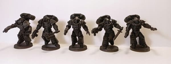 Space Knights Storm Squad with Jetpacks (build kit)