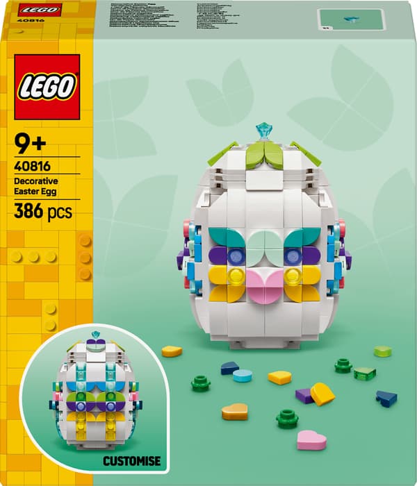 LEGO Iconic 40816 Decorative Easter Egg