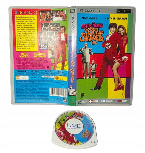 AUSTIN POWERS: THE SPY WHO SHAGGED ME PSP UMD VIDEO DISC BDB
