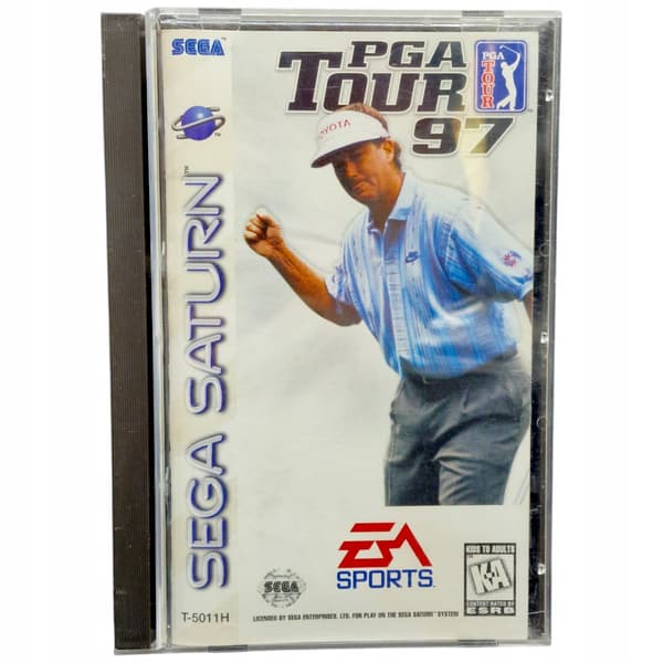 PGA Tour 97 game for Sega Saturn