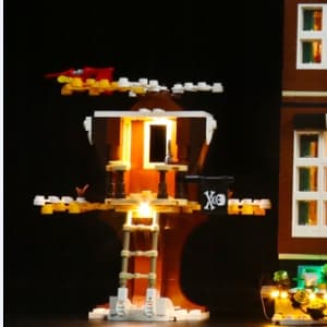 LED lighting set for Home Alone building blocks 21330