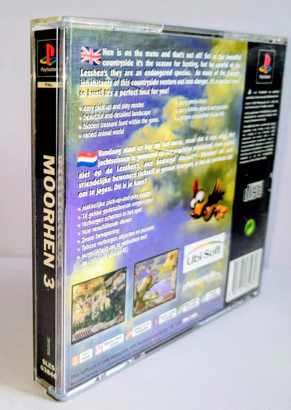 Moorhen 3 for PlayStation (PSX) – boxed version