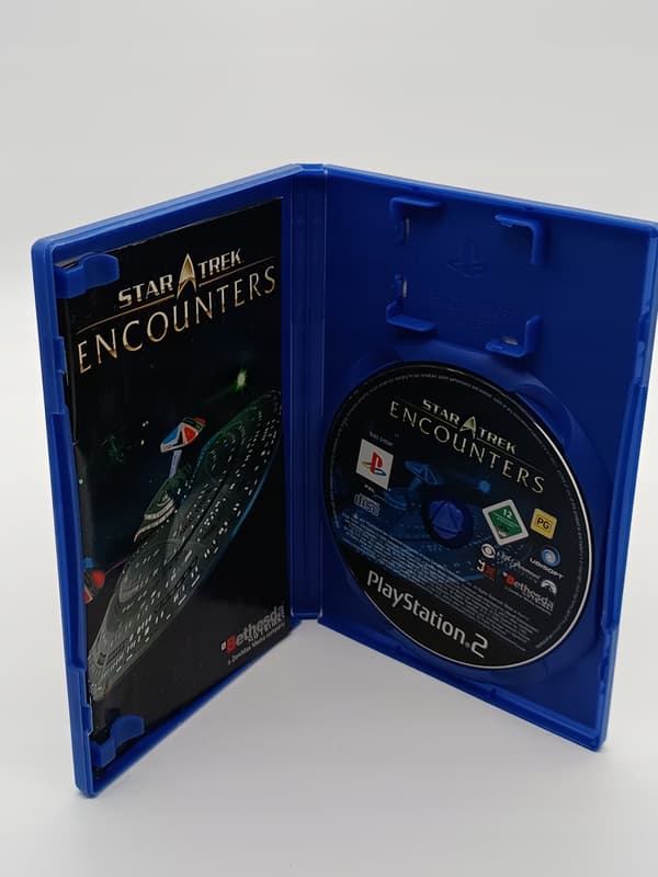 STAR TREK ENCOUNTERS game for Sony PlayStation 2 (PS2)