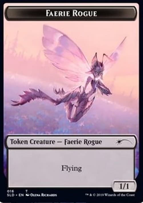 Magic: The Gathering Faerie Rogue Token