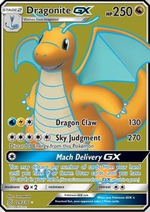Pokemon Dragonite GX