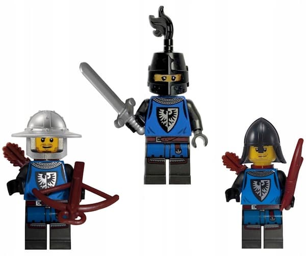LEGO Castle – Black Falcon Knight, 3-piece set!