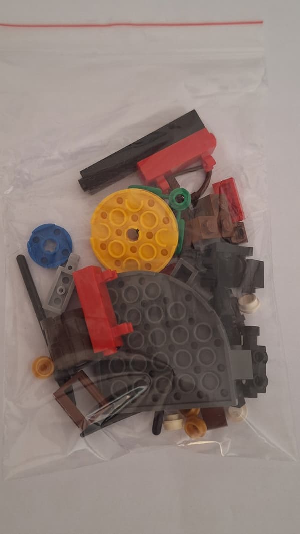 Lego 2516 Ninja Training Outpost – NINJAGO: 100% complete set + instructions.