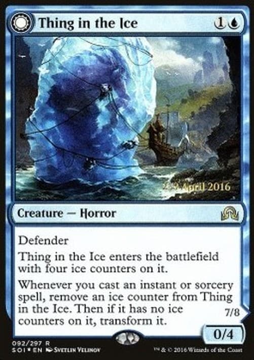 Magic: The Gathering Thing in the Ice // Awoken Horror