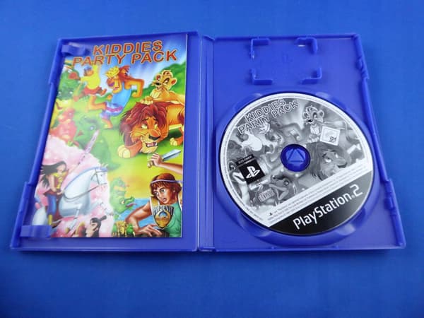 KIDDIES PARTY PACK disc in very good+ condition, complete PS2 set