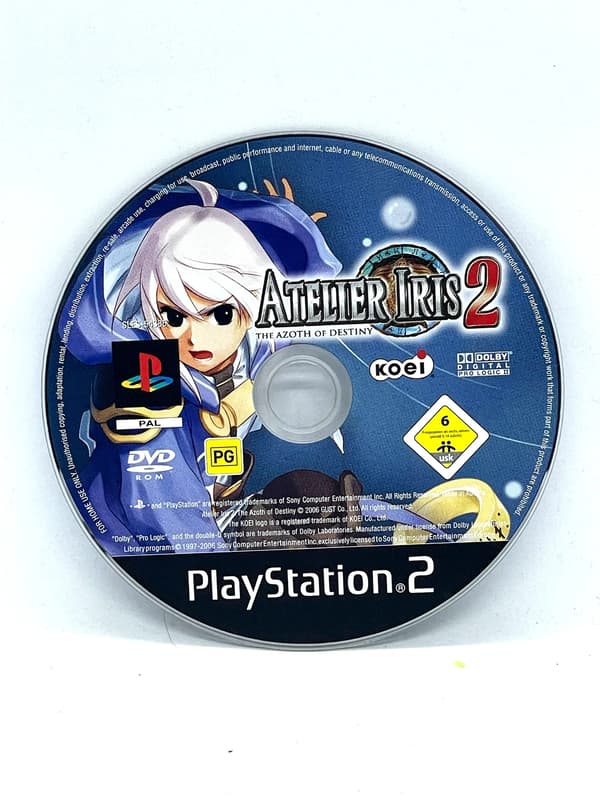 Atelier Iris 2: The Azoth of Destiny PS2 (the game itself)