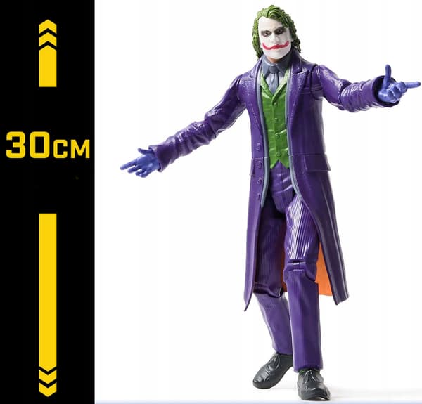 JOKER FIGURE FROM BATMAN: THE DARK KNIGHT, DC COMICS, 30 CM