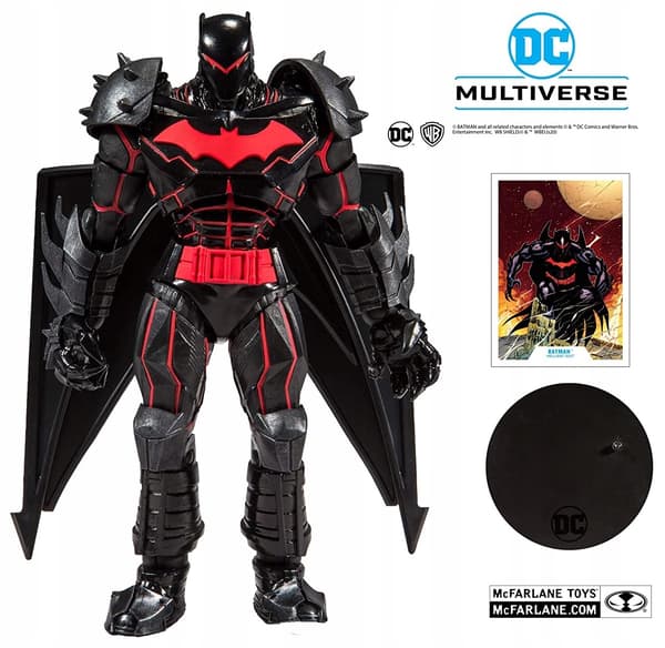Large Batman Hellbat DC Multiverse figurine, 18 cm.