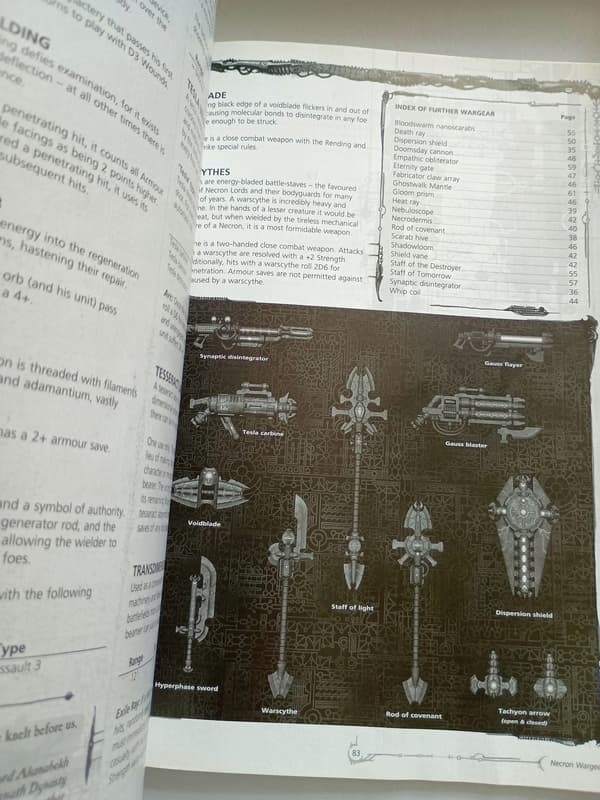 Codex Necrons No. 82 – 5th Edition