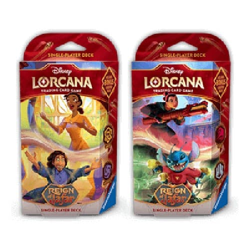 Lorcana Reign of Jafar: 2 Starter Deck Set