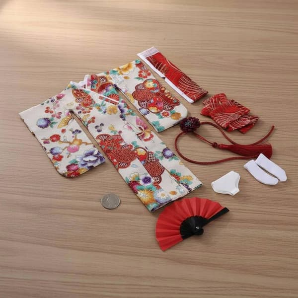 Kimono Costume Doll, Long B