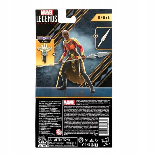 MARVEL Black Panther Wakanda 15 cm figurine: OKOYE