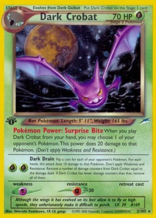 Pokemon Dark Crobat