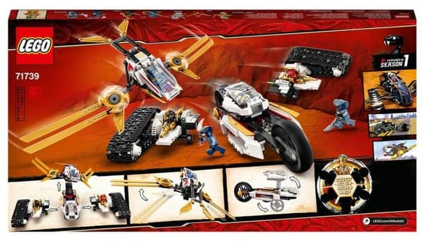 LEGO NINJAGO 71739 Supersonic Attacker