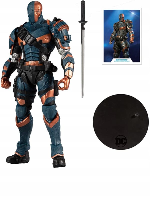 Multiverse Batman: Arkham Origins Deathstroke by McFarlane Toys