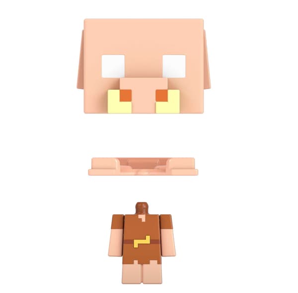 Mattel Minecraft: Mob Head Minis – Piglin (HKR64)