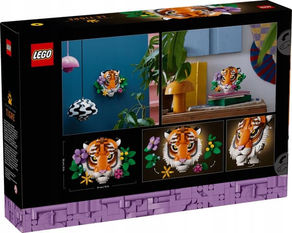 LEGO 31217 Art Collection: Tiger